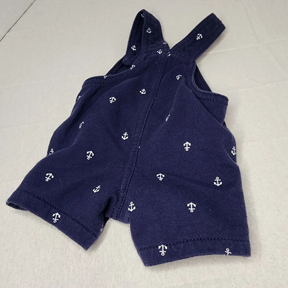 Carter's Navy Anchor Print Bodysuit